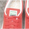thumbnail image 4 of PU & MA Suede Vintage Men’s Sz 10.5 Casual Retro Shoe Red White Trainer Sneaker NEW, 4 of 6