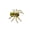 Golden Crystal Tooth Spider, variant on Steampunk Mechanical Spider Model Kit 160Pcs 3D Metal Puzzle for Adults DIY Assembly Creative Collectible Display Refrigerator Magnet Brooch Gift