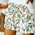 thumbnail image 5 of cocolona Womens Summer Casual Shorts Elastic Waist Drawstring Print Shorts Loose Comfy Beach Shorts with Pockets, 5 of 5