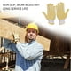 thumbnail image 4 of Guantes, guantes de trabajo antideslizantes de hilo de algodón con puntos de PVC para la construcción de jardinería mecánica de pintor, amarillo 12 pares kenally AF000096-02, 4 of 7