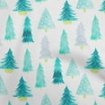 thumbnail image 1 of oneOone Polyester Lycra Turquoise Blue Fabric Tree Sewing Craft Projects Fabric Prints By Yard 56 Inch Wide, 1 of 6