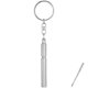 thumbnail image 4 of Llavero retráctil con llavero mini llave de metal anillo portátil de acero inoxidable de acero inoxidable herramienta de llavero de metal de bolígrafo telescópico, 4 of 7