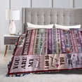 thumbnail image 4 of Wijzvio To My Bonus Daughter Throw Blanket Soft Fuzzy Fleece Blanket For Couch Bed Living Room Decoration 80"X60", 4 of 9
