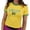 Z2Light Yellow, variant on Trendfront Womens Y2K Soccer Crop Tops Crewneck Short Sleeve Country Pride Graphic Match Day National Supporter Baby Tee Crop Tops