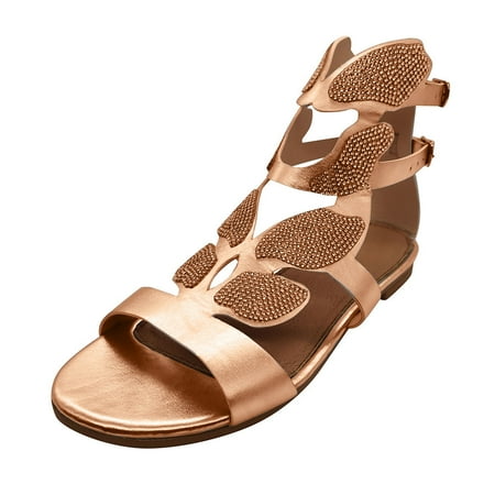 

Puawkoer Toe Fashion Women s Casual Open Shoes Sandals Low Rhinestone Heel Ladies Women s sandals