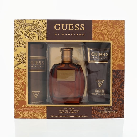 GUESS MARCIANO by Guess 3 PIECE GIFT SET - 3.4 OZ EAU DE TOILETTE SPRAY NEW Box
