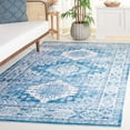 thumbnail image 3 of SAFAVIEH Arizona Reannon Oriental Polyester Machine Washable Area Rug, Light Blue/Blue, 6' x 9', 3 of 13
