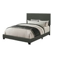 thumbnail image 3 of Boyd Upholstered Eastern King Panel Bed Charcoal, 3 of 4