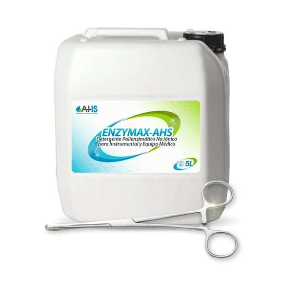 Detergente Poli Enzimático Enzymax-ahs P/ Instrumental 5 Lts