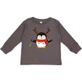 thumbnail image 3 of Inktastic Penguin Xmas Boys or Girls Long Sleeve Toddler T-Shirt, 3 of 5