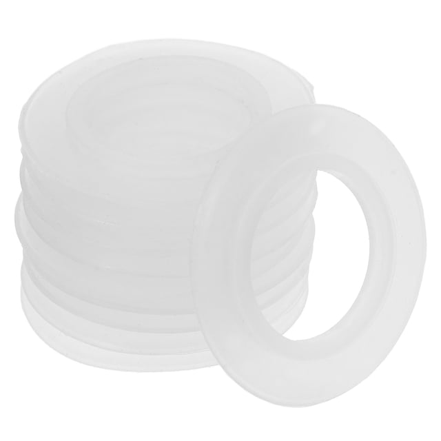Juego de 10 juntas tóricas de silicona para desagüe de bañera, lavabo o fregadero de cocina.