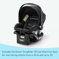 thumbnail image 3 of Sistema de viaje todo terreno Graco Outpace LX: incluye asiento infantil para automóvil SnugRide 30 Lite, Briggs, combinación de cochecito/asiento para automóvil de alto rendimiento, práctico y durade, 3 of 5