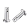 thumbnail image 4 of Single Hole Clevis Pins,6mm x 16mm Flat Head Zinc-Plating Steel  10Pcs, 4 of 5