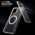 thumbnail image 6 of Dteck for Samsung Galaxy S25 Ultra Case, Compatible with MagSafe, Anti-Yellowing Slim Shockproof Magnetic Phone Case for Samsung Galaxy S25 Ultra 6.9" 2025,Clear, 6 of 7