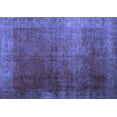 thumbnail image 1 of Ahgly Company Machine Washable Indoor Rectangle Persian Blue Bohemian Area Rugs, 6' x 9', 1 of 4
