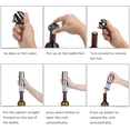 thumbnail image 4 of Tire-bouchon Électrique en Acier Inoxydable - Tire-Bouchon portable et rechargeable avec Câble de Charge type micro USB, 4 of 5