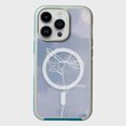 thumbnail image 1 of MagSafe iPhone 13 Pro Max Blue Flower Case,iPhone 15 Pro Max, 1 of 6