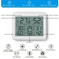 ORIA Indoor Outdoor Thermometer with 3 Wireless Sensors, Digital