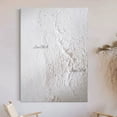 thumbnail image 5 of Pintura al óleo pintada a mano con líneas abstractas blancas y gruesas, decoración de pared moderna, diseño gris, pinturas acrílicas, lienzo artístico para pared, 5 of 5