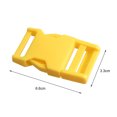 thumbnail image 5 of Huanledash 10Pcs Clips Buckles Simple Thicker Convenient Colorful Plastic Buckles for Lanyards, 5 of 8