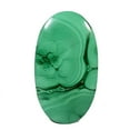thumbnail image 2 of 110.00Cts Huge Natural Malachite Oval Cabochon Loose Gemstone For Jewelry, 2 of 3