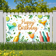 thumbnail image 4 of Colorful Design Happy Birthday Banner Cocktail Theme Party Decor Elegant Style for Birthday Celebration Event Decor Indoor Party, 4 of 6