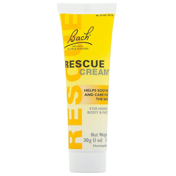 Bach Flower Remedies Rescue Cream - 1 fl oz