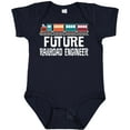 thumbnail image 3 of Inktastic Future Railroad Engineer Train Boys or Girls Baby Bodysuit, 3 of 5