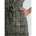 thumbnail image 3 of Time and Tru Women's Crinkle Maxi Dress with Short Sleeves, Sizes XS-XXXL, 3 of 4