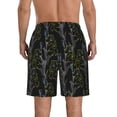 thumbnail image 3 of Naloa Lilies Flowers Men's Beach Shorts, Surfing shorts, Swim trunks, Quick Dry Swim Trunks for Surfing Beach Fun - Small, 3 of 9