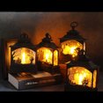 thumbnail image 4 of Creative Portable Vintage Witch Ghost Hand Castle Skull LED Lantern Simulation Flame Lamp Candle Lamp Bar Halloween Hanging Decor, 4 of 6