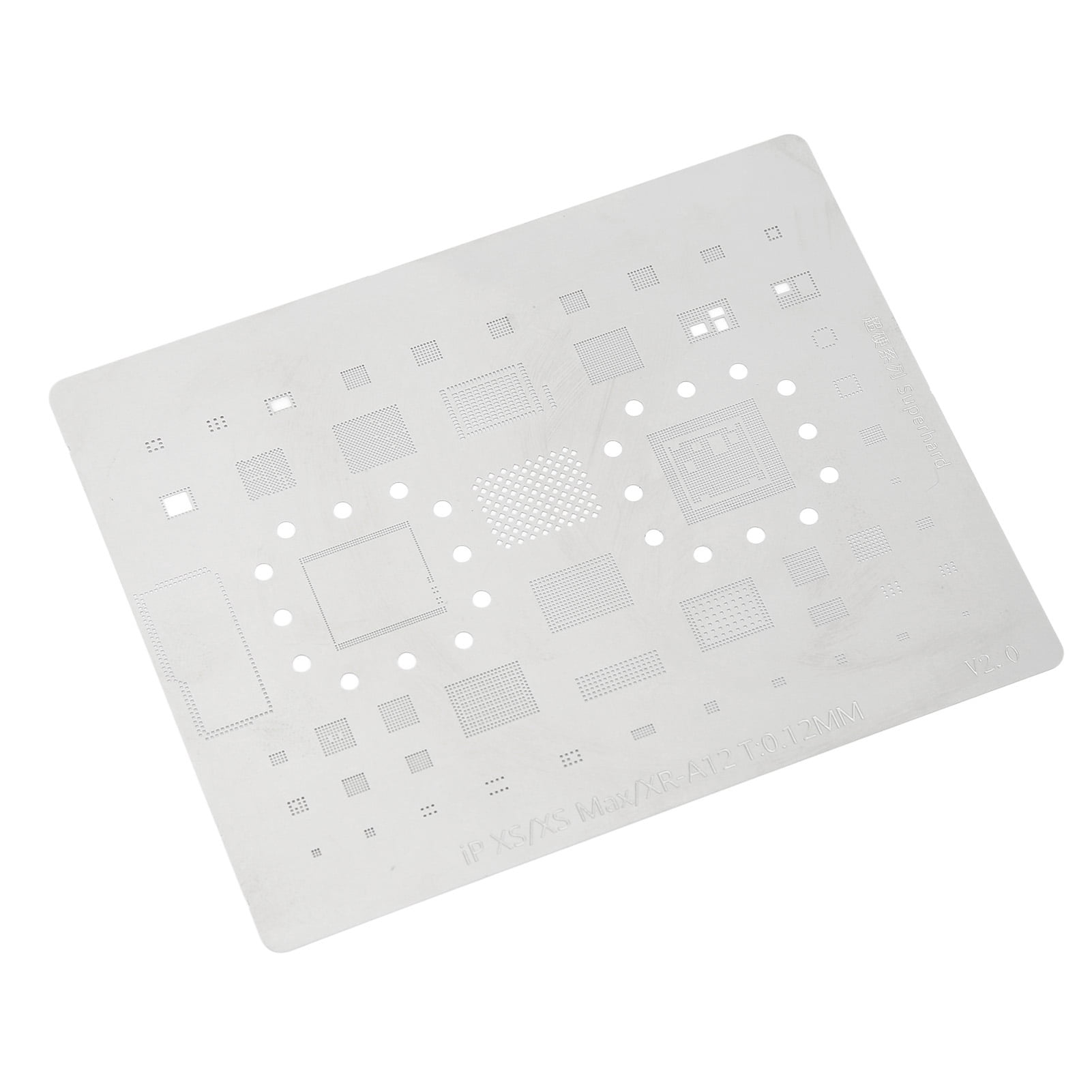 Kit De 130 Pochoirs BGA En Acier Inoxydable - Pour Rebillage De Soudure 0.35mm à 0.76mm
