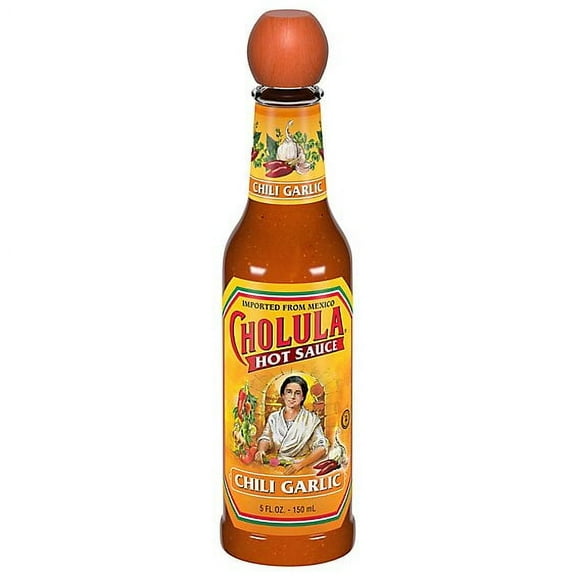 Cholula Chili Garlic Hot Sauce - 5 Fl. Oz. Pack of 2