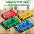 thumbnail image 4 of AmScope Kids Plastic Prepared Microscope Slides of Animals Insects Plants Flowers Sample Specimens, 48pc, 4 of 8