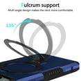 thumbnail image 5 of Cowithday iPhone 15 Plus Case with Magnetic Ring Stand, [Magnetic Ring Holder] [Military Drop Protection] [Non-Slip Grip] Shockproof Soft Edge Phone Case Cover for iPhone 15 Plus 6.7" 2023, Royalblue, 5 of 9