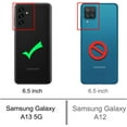 thumbnail image 2 of Samsung A13 Case 5G (6.5",2022), Full Body Bumper Dual-Layer PC + TPU Case Shockproof Clear Back Protective Phone Cases Cover  Samsung Galaxy A13 5G (Darkblue), 2 of 9