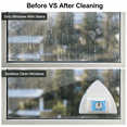 thumbnail image 5 of CCNZZITSHT Double Sided Magnetic Window Cleaner, Ultra-Strong Double Glazing Window Cleaning Equipment with Easy-grip Handle, Demagnetization Adjustable Cleaner for UK Single and Double Glass Windows, 5 of 9