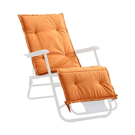 

Gecorid Foldable High Back Chair Cushion Sleeping Recliner Cotton Pad