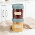 thumbnail image 2 of Sentmoon Storage Container Glass Jars with Lids Glass Sealed Jars for Food Storage Damp Proof Containers for Tea Grains Nut Snacks and Yogurt Portioning, 2 of 7