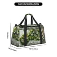 thumbnail image 3 of Bingfone Nature Hand Daisies Art Print Travel Duffel Tote Bag,Waterproof Shoulder Weekender Bag For Women and Men Swim Sports Travel Gym Bag，Foldable and expandable bag Lightweight, 3 of 7