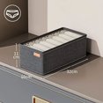 thumbnail image 1 of Organizador de ropa, ropa interior, calcetines, sujetador, cajones, cajas de almacenamiento de ropa, armarios, cajones, separador para pantalones, caja de almacenamiento, 1 of 5