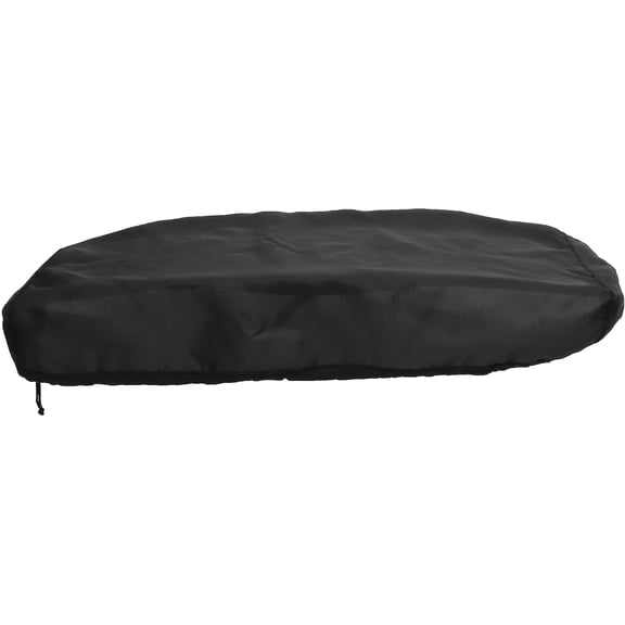 Tineasur Piano Cover 61 Keys Black Cotton Dirtproof Splashproof Keyboard Protector for Home Use