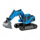 thumbnail image 1 of 2.4Ghz 6 Channel 1:24 RC Excavator Toy RC Engineering Car Alloy And Plastic Excavator RTR Trucks 241253, 1 of 2