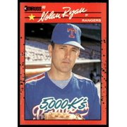 Very Good 1990 Donruss Nolan Ryan Texas Rangers #659 Baseball Card Texas Rangers MLB Baseball Trading Card