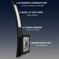 thumbnail image 4 of LUXRITE 15-Inch LED Curved Outdoor Wall Sconce, 5CCT, 1000LM, 15W, IP65, Dimmable, Exterior Light Fixture Black 2 Pack, 4 of 7