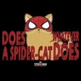 thumbnail image 2 of Men's Marvel: Spider-Man: Miles Morales Spidey Cat Text  Graphic T-Shirt, 2 of 5