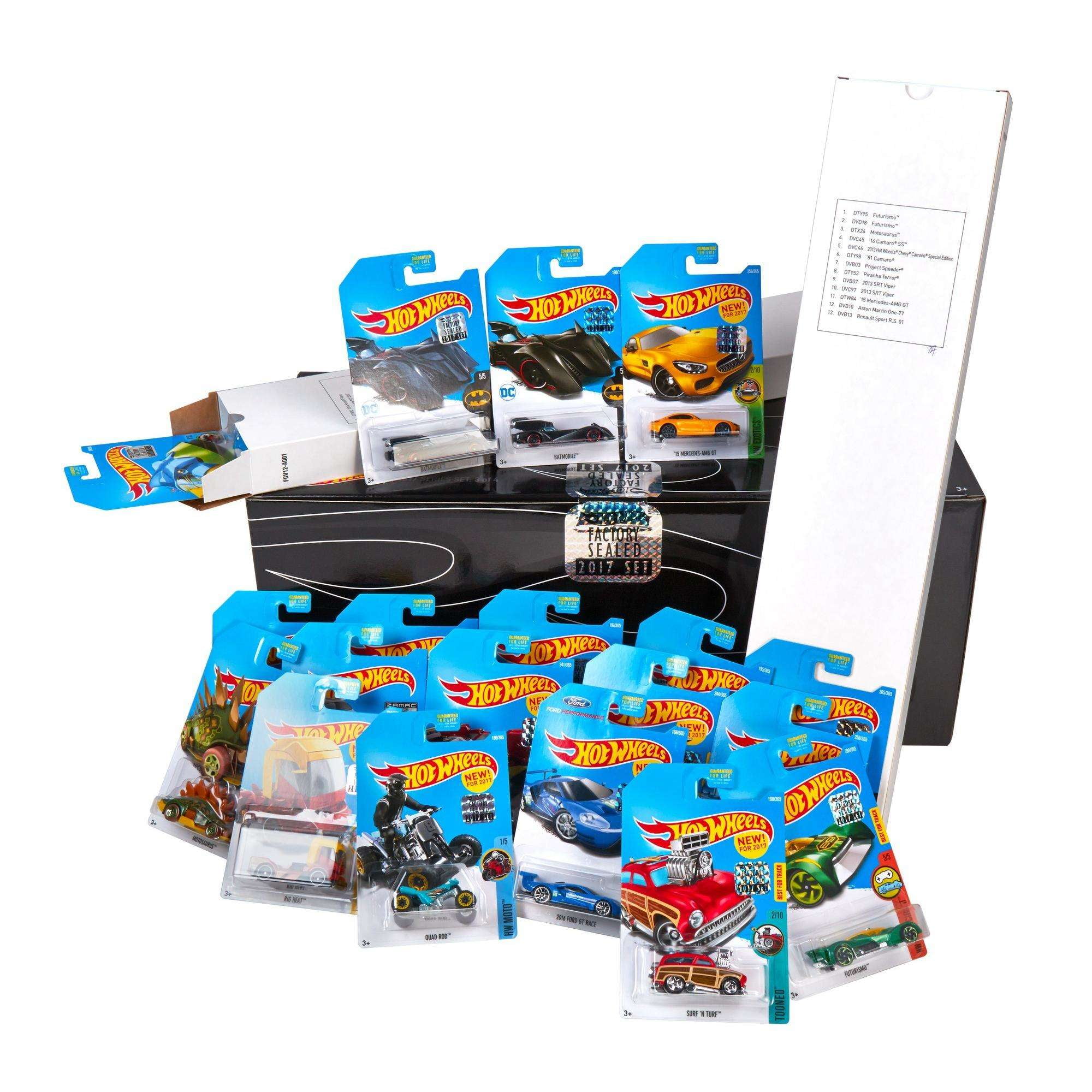 hot wheels mini set