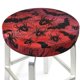 thumbnail image 3 of Balery Bats And Spiders Fundas de asiento para taburete de bar redondo de tela de terciopelo ajustables que protegen de arañazos y manchas para sillas de 14 a 17 pulgadas.-12 inch, 3 of 7