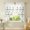 White, variant on Spring Birds Swag Valances for Windows, Flying Weeping Leaves Hanging Willow Rustic Farmhouse Window Valance Sheer Curtains Light Filtering Swag Curtains for Kitchen, Bedroom, Bathroom, 28"Wx36"Lx2