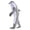 Onesie Pajamas - Gray, variant on Maqroz Adult Animal Dolphin Onesie Pajamas Unisex Fleece Halloween Costume Long Sleeve Sleepwear Cosplay Jumpsuit Homewear Winter Warm Party Outfit
